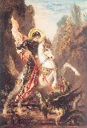 Gustave Moreau Saint George and the Dragon oil painting picture wholesale